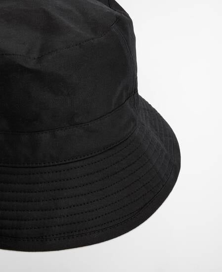 Barbour x Kaptain Sunshine Caped Bucket Hat Black