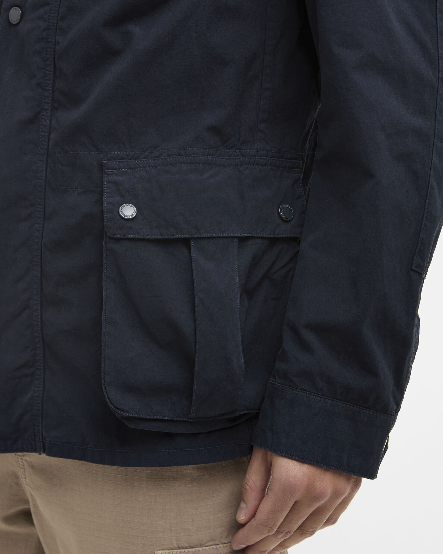 Giacca casual Duke tinta in capo Navy