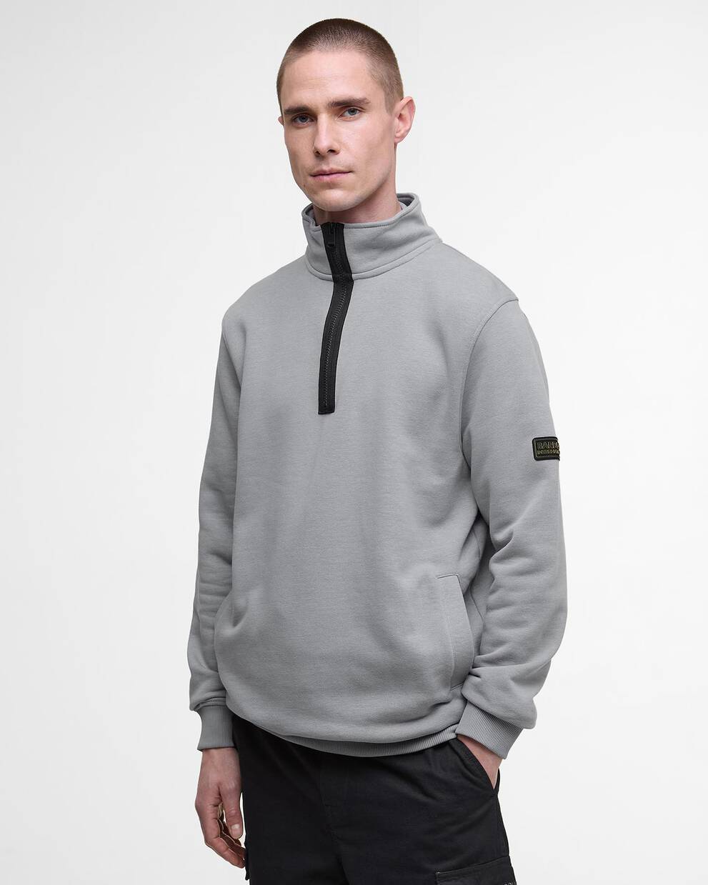 Outline Half-Zip Sweatshirt