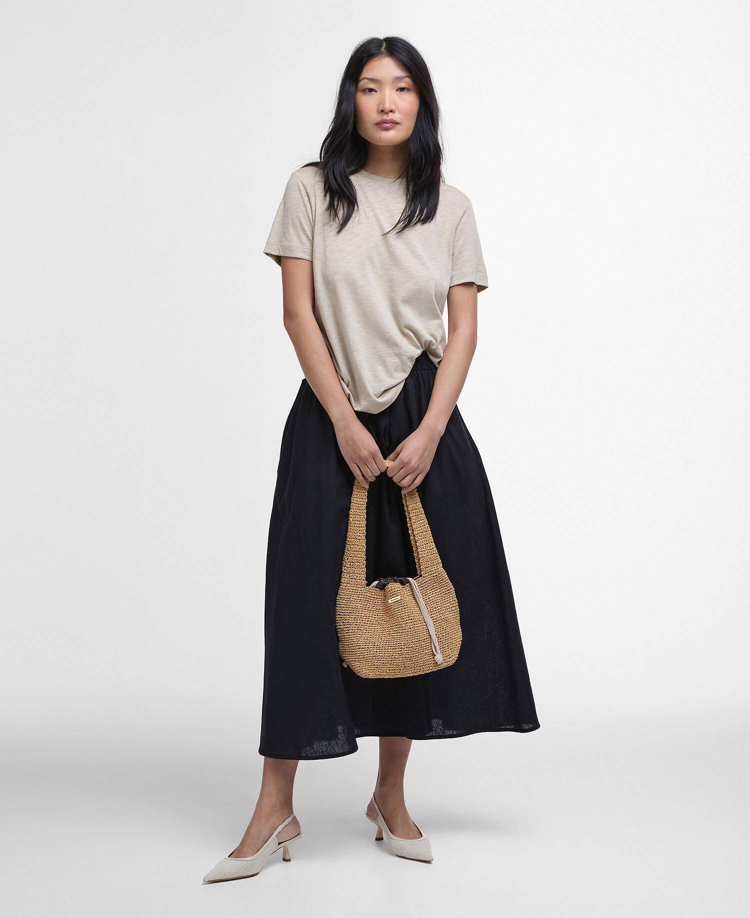 Ava T-Shirt Light Sand image number 1