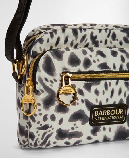 Boulevard Crossbody Bag Bio Ink Leopard Print