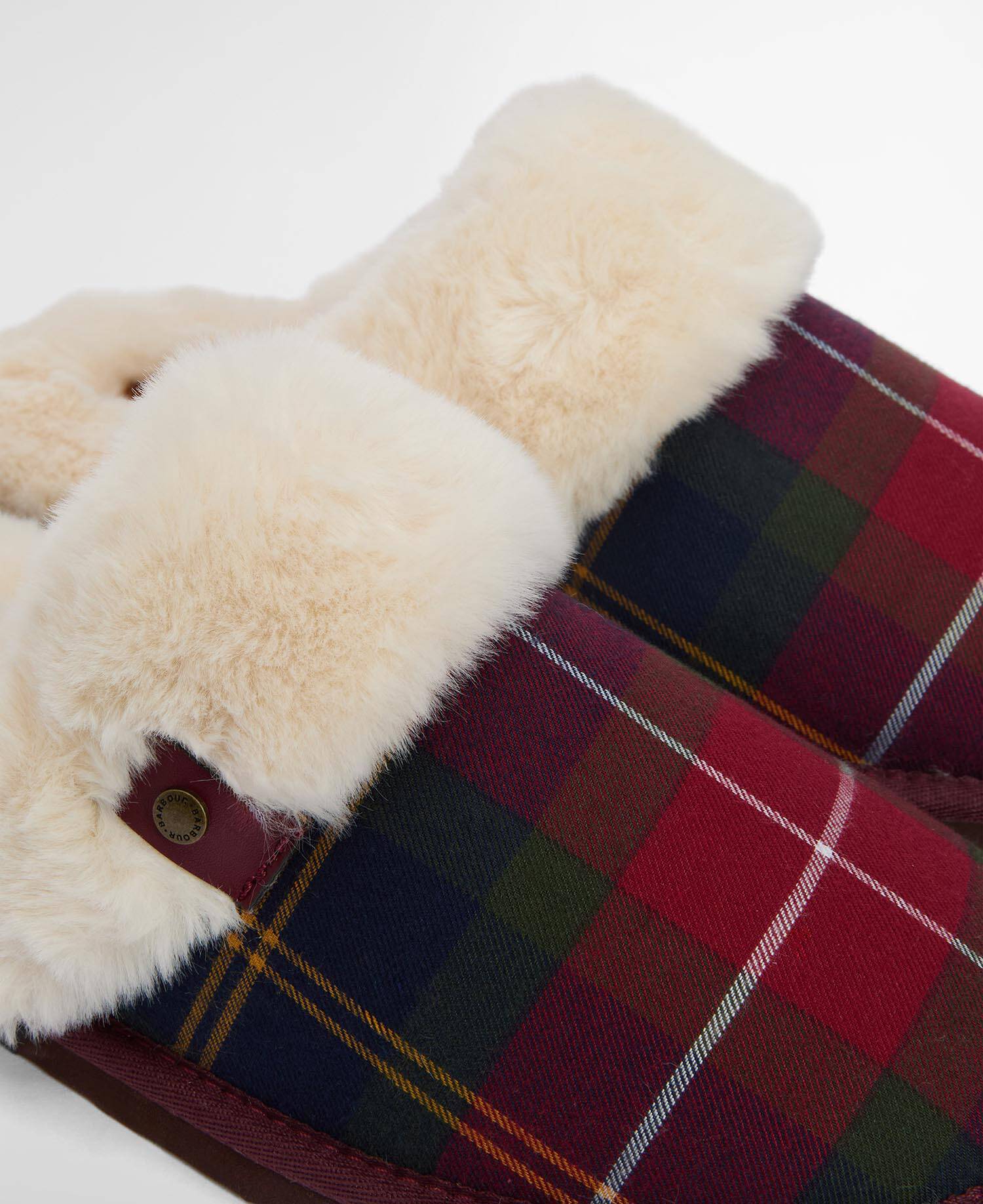Claudia Tartan Mule Slippers image number 2