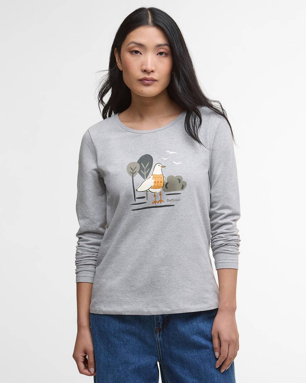 T-shirt Lossie a maniche lunghe