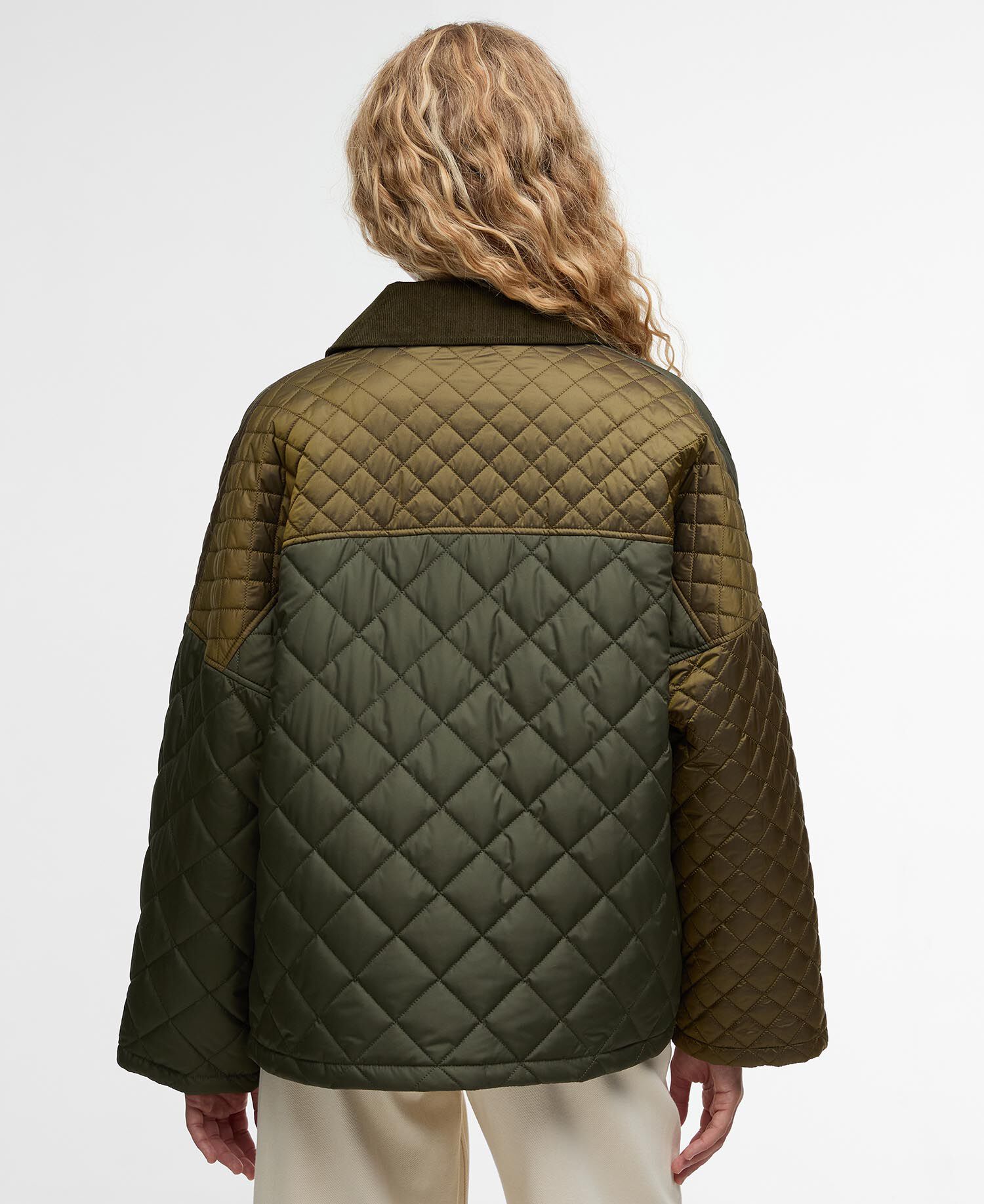 Giacca trapuntata Danby Golden Olive/Olive/Ancient Tartan