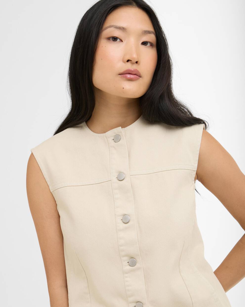 Daya Denim Waistcoat