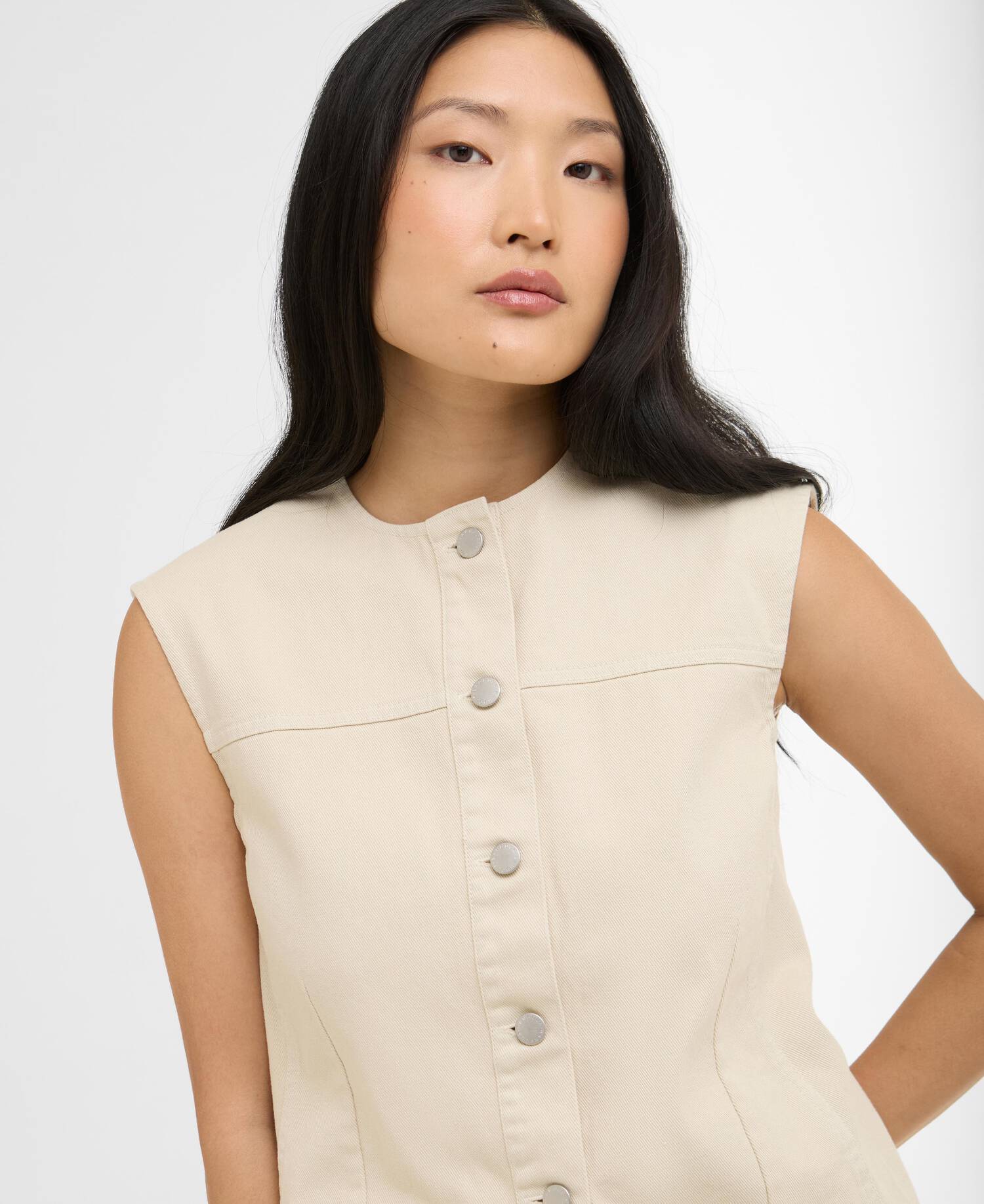 Daya Denim Waistcoat Jasmine image number 4