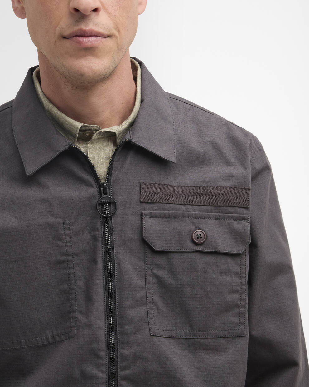 Overshirt Crail in ripstop cerato