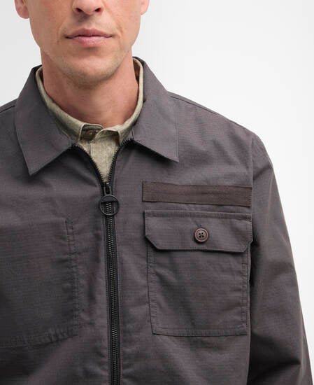 Overshirt Crail Wax Ripstop Asphalt