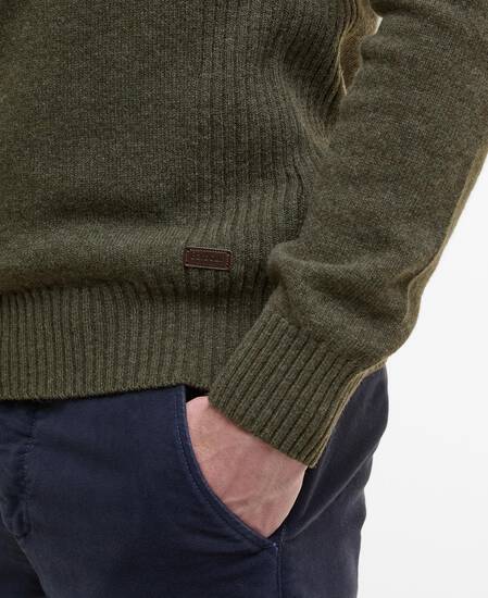 Nelson Essential Half-Zip Jumper Seaweed