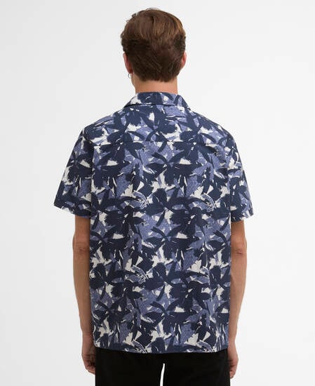 Kurzarmhemd Chappel Printed Navy