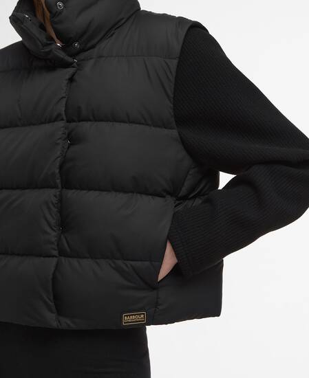 Sweatshirt San Telmo Quilted Black