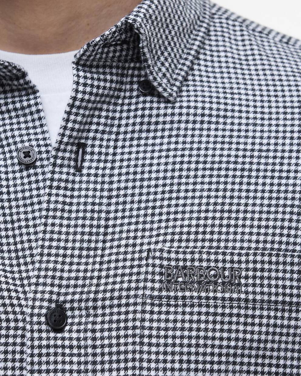 Camicia a maniche lunghe Watson Houndstooth