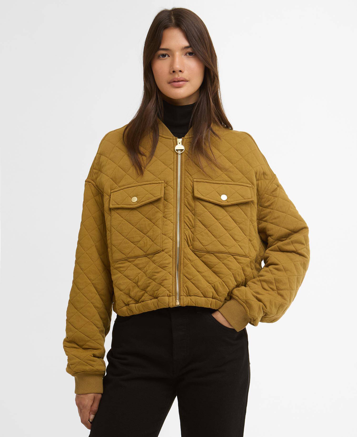 Katya Sweat Bomber Antique Bronze image number 0