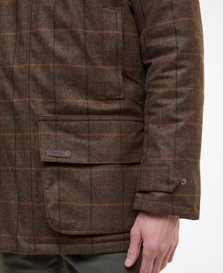 Beaconsfield Wool Jacket Burnhill Brown Check