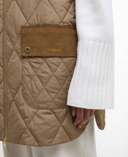 Gilet Lydia Military Brown/Ancient Tartan Gilet Lydia Military Brown/Ancient Tartan