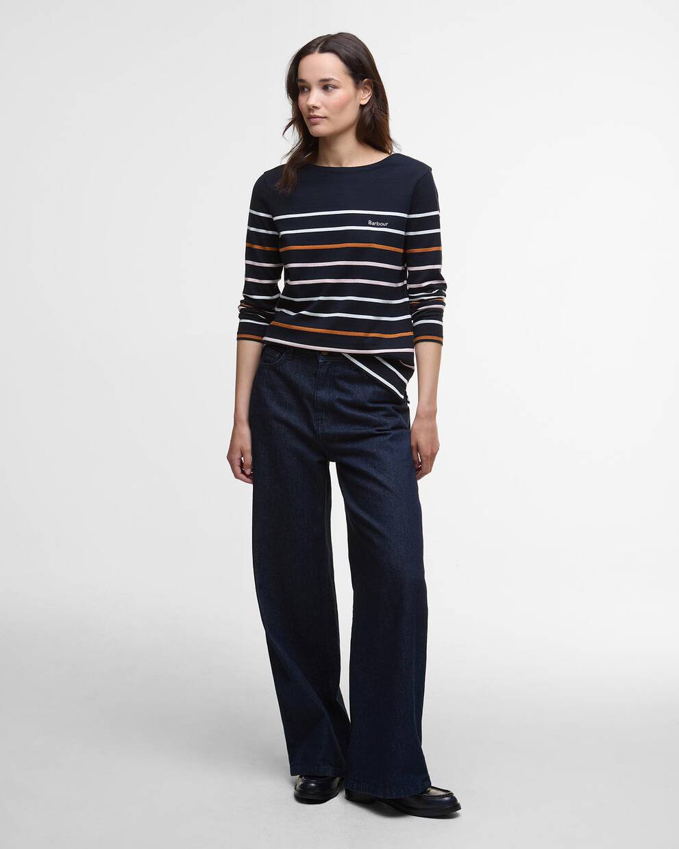 Hawkins Striped Long-Sleeved T-Shirt