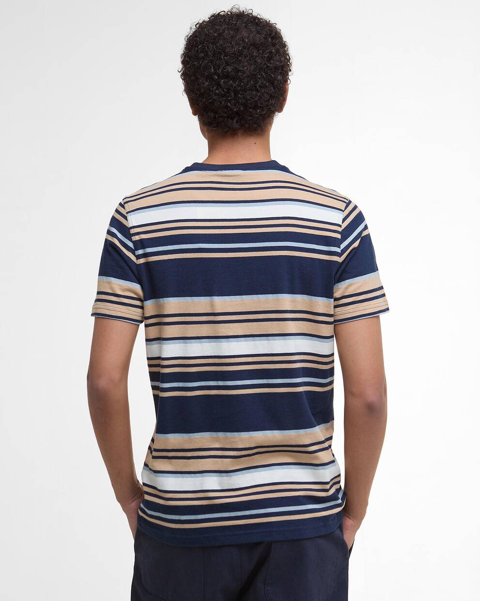 Aickmen Tailored Striped T-Shirt