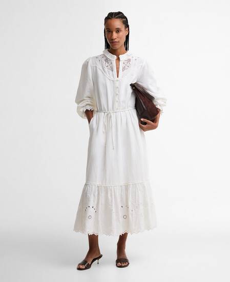 Avebury Maxi Dress White