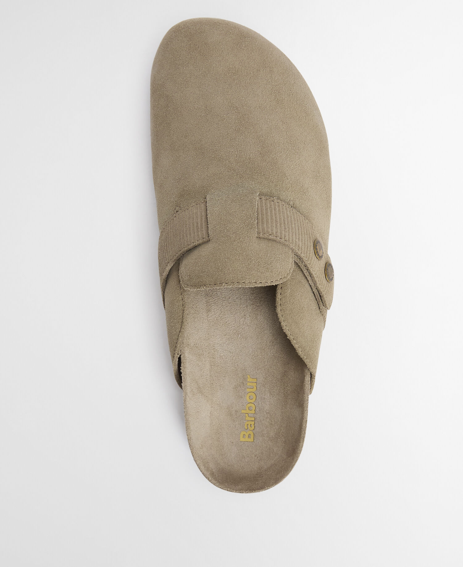 Wildlederpantoletten Bowman Taupe Suede