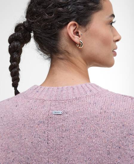 Lavensdale Crew Neck Jumper Pink Blush