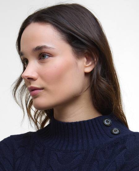 Mini-abito in maglia Belford Navy