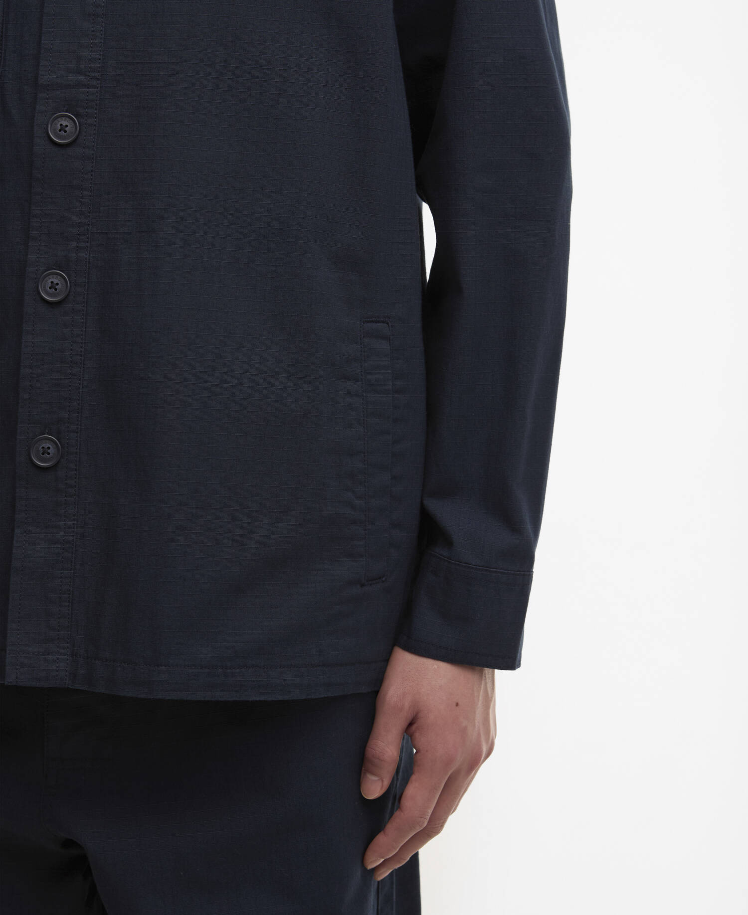 Endurance Ripstop Overshirt Navy image number 4