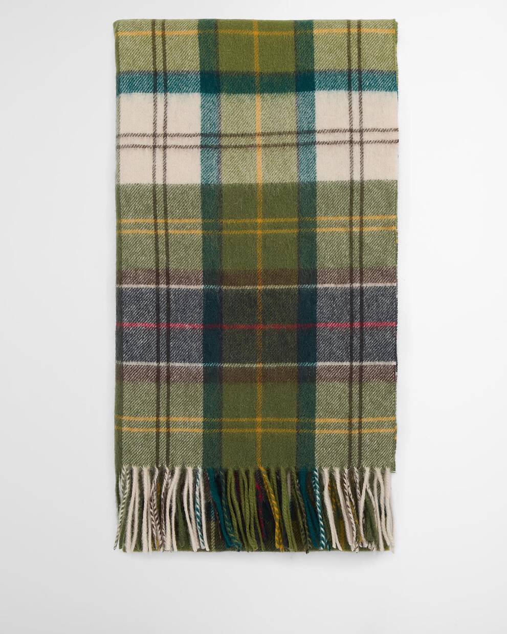 Serena Tartan Lambswool Scarf