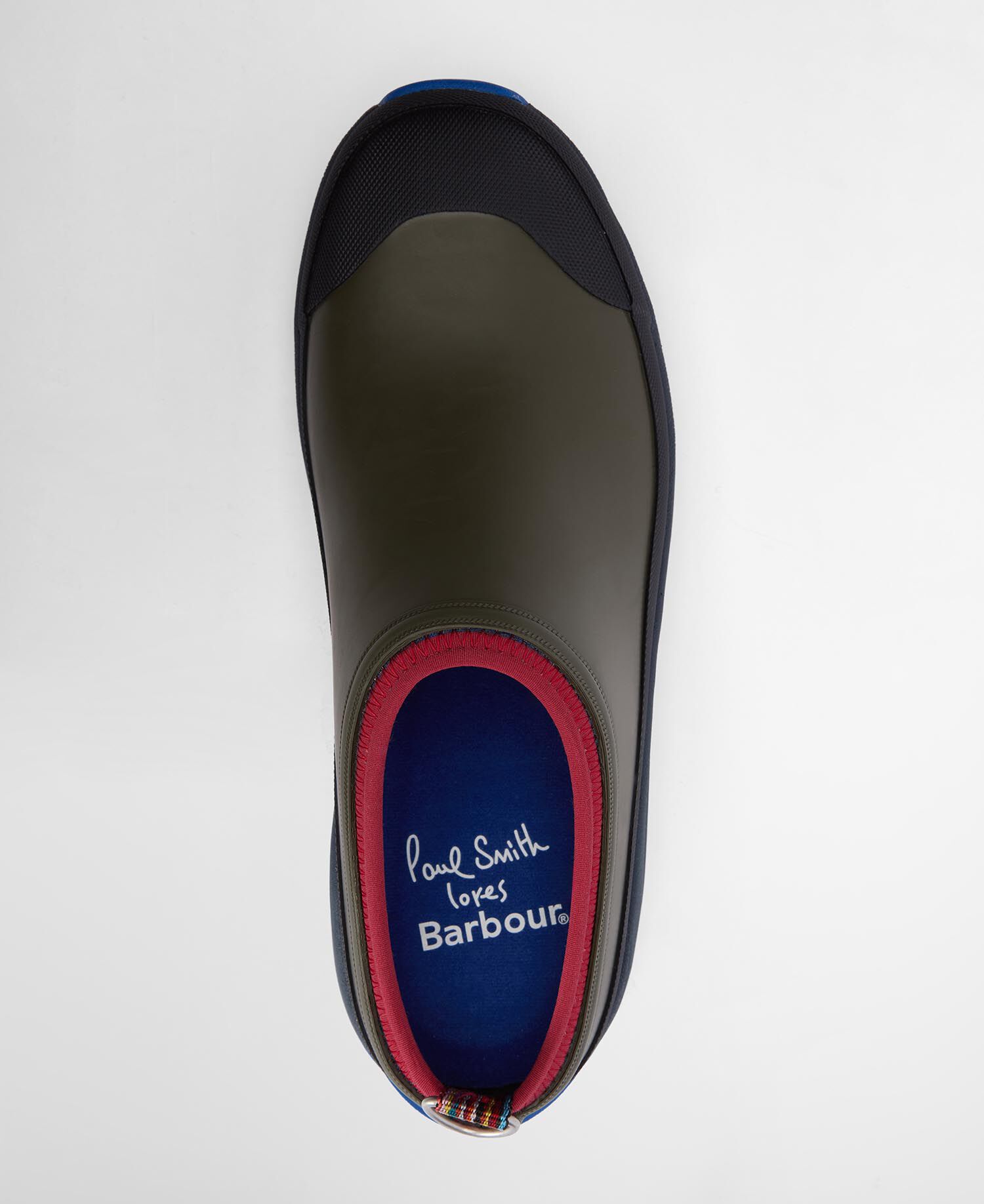 Clog da uomo Paul Smith Loves Barbour Fern