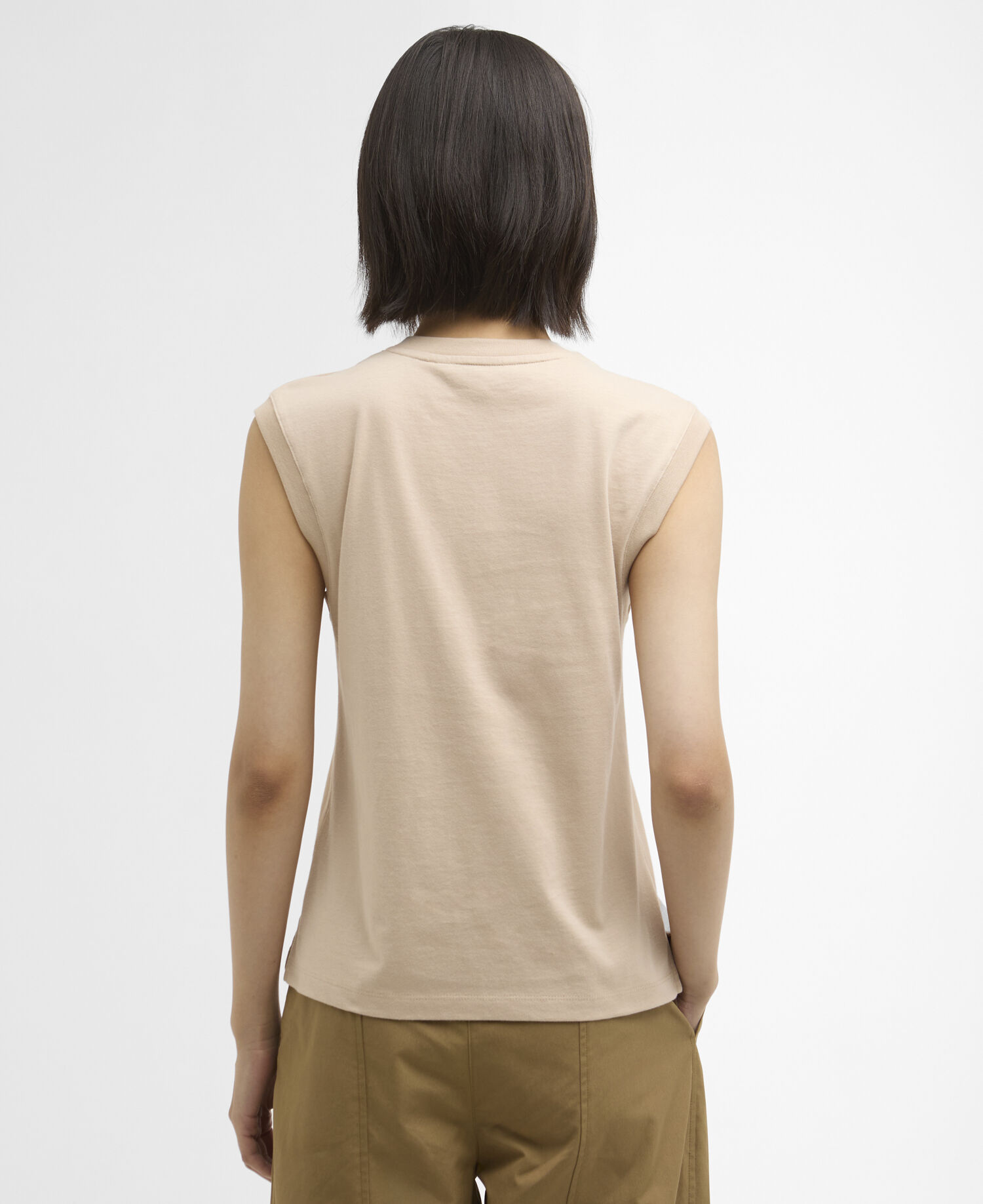 Rowane Sleeveless Top Pebble Pink