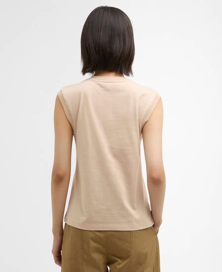 Rowane Sleeveless Top Pebble Pink