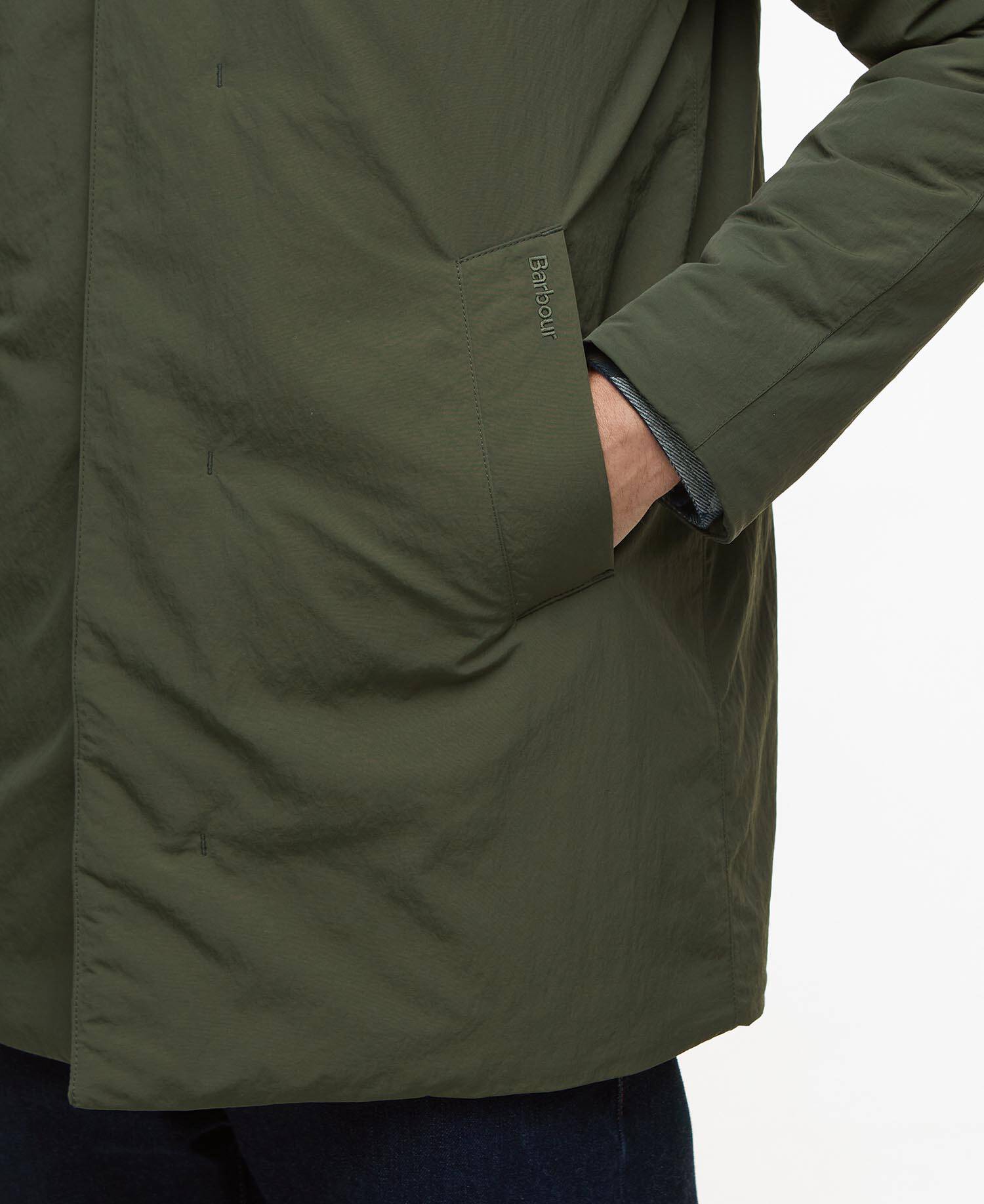 Jacke Wadded Lorden Showerproof Mac Olive image number 4