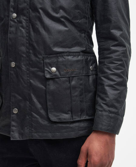 Duke Waxed Jacket Sage