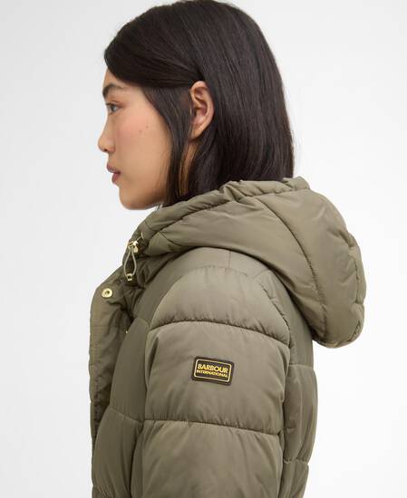 Track Line Quilted Jacket 