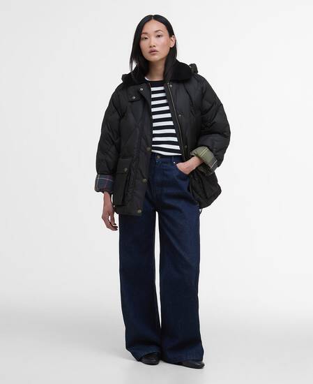 Giacca in piumino d'oca Yasmin Black