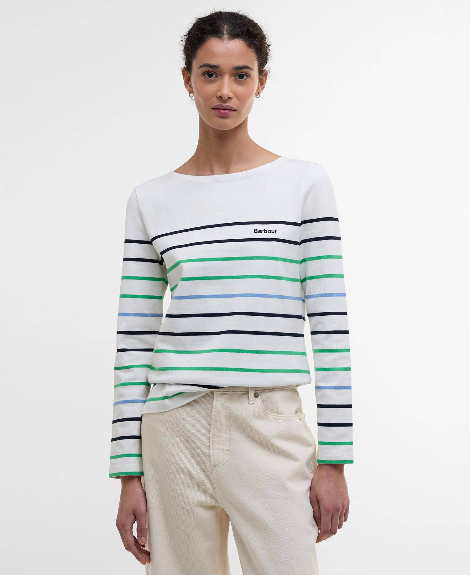 Hawkins Striped Long-Sleeved T-Shirt image number 0