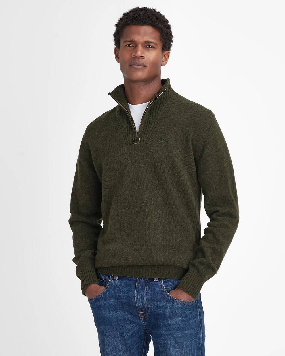 Essential Half-Zip Jumper