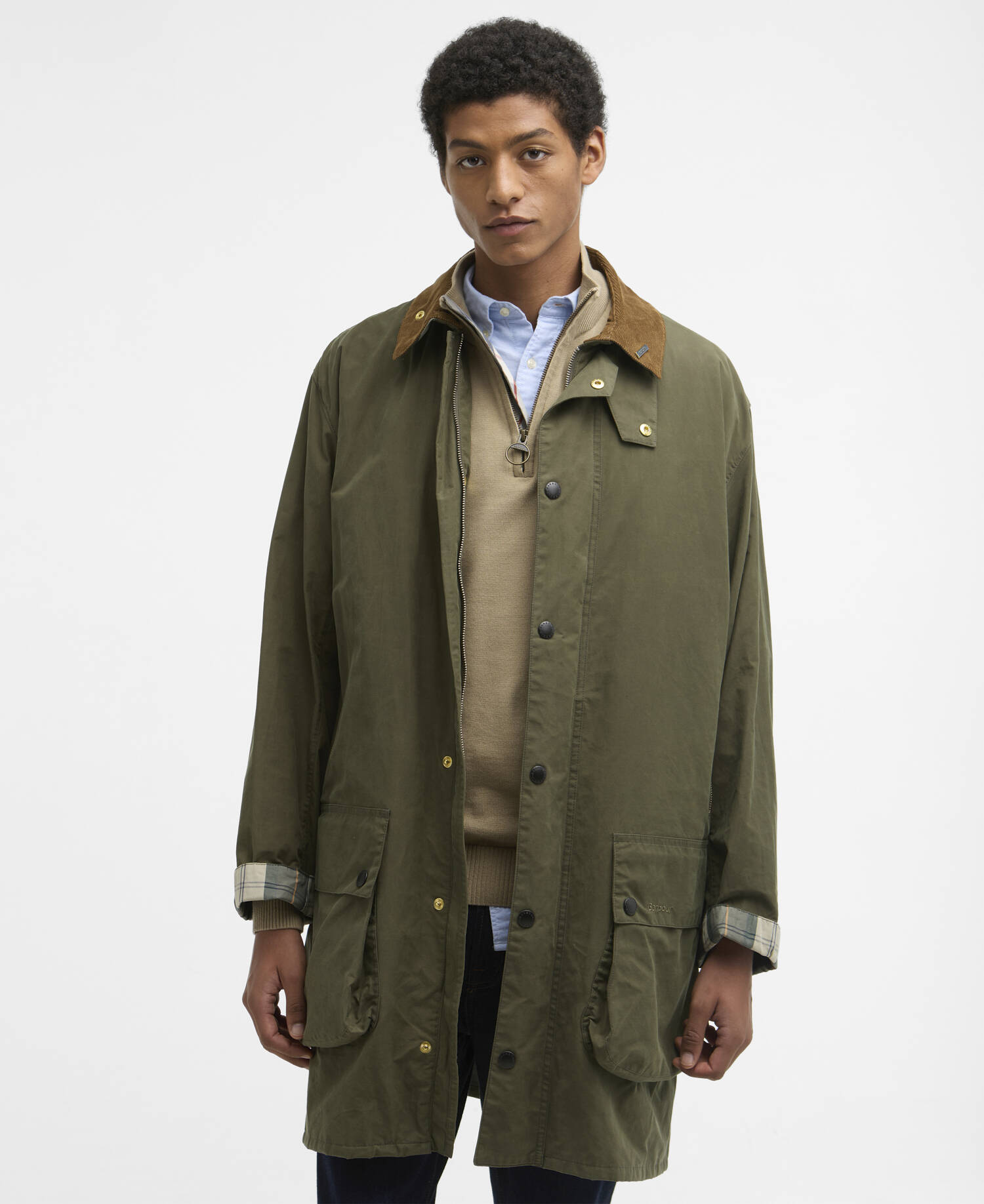 Icons Border Casual Jacket Ivy Green image number 0