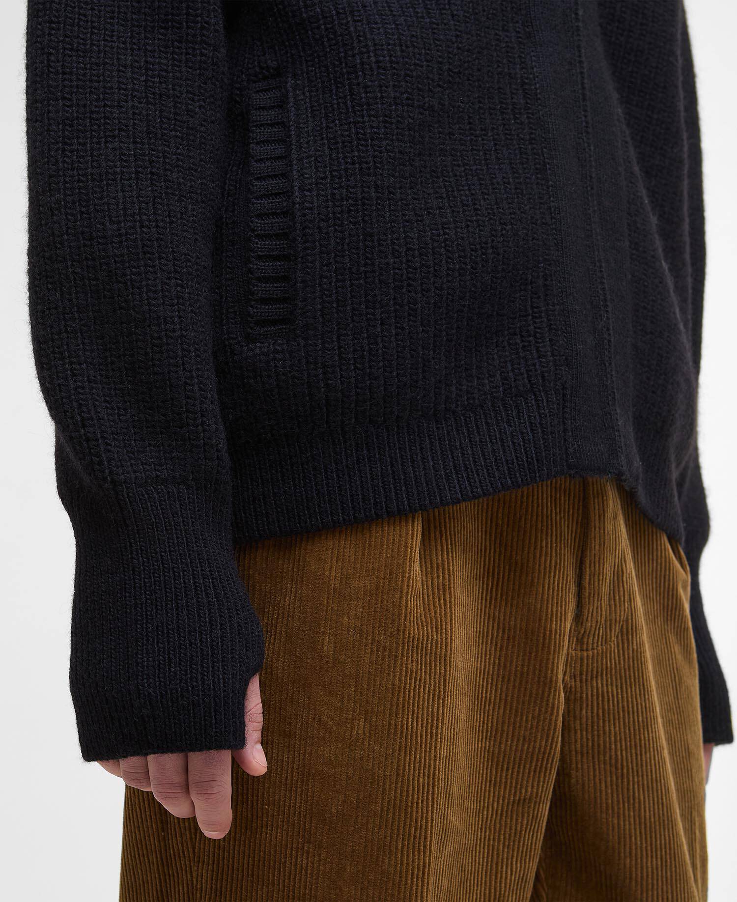 Garthman Knitted Zip-Up Jumper image number 4