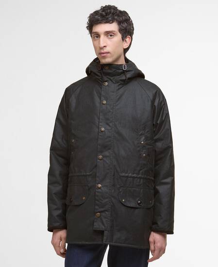 Reel Waxed Parka Sage
