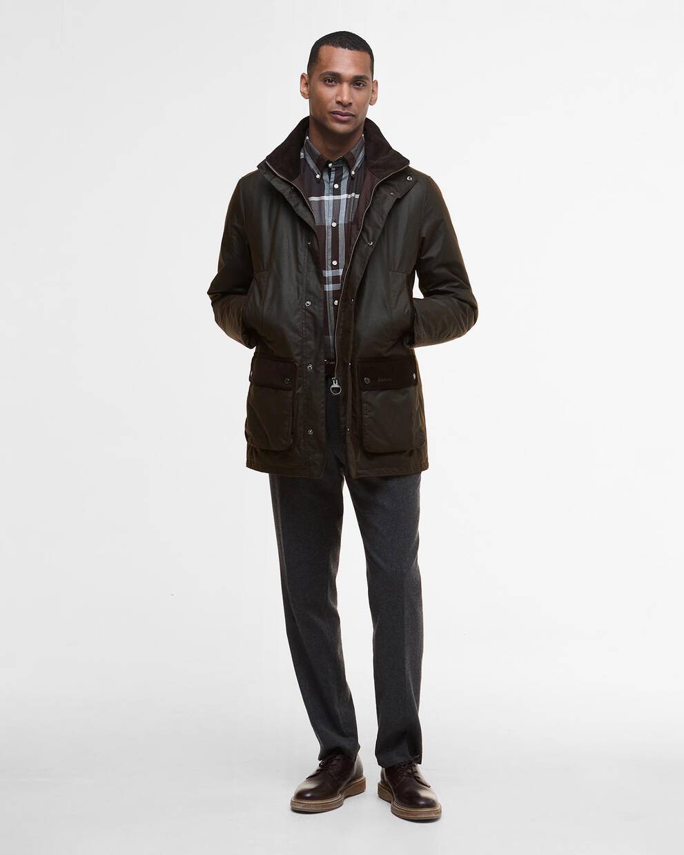 Modern Border Waxed Jacket