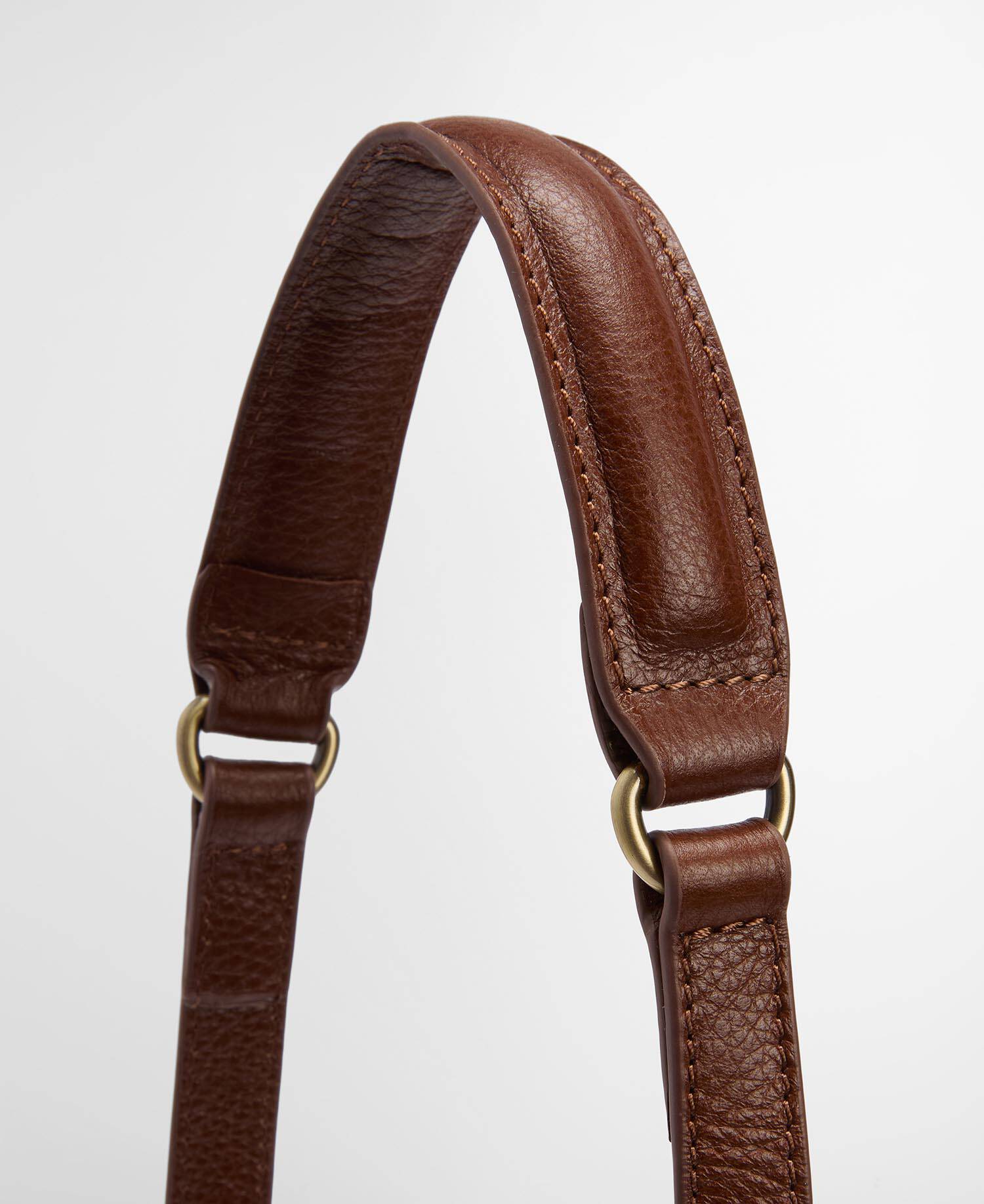 Elm Leather Crossbody Bag Brown image number 6
