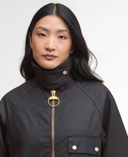 Luella Waxed Jacket Rustic/Muted Tartan