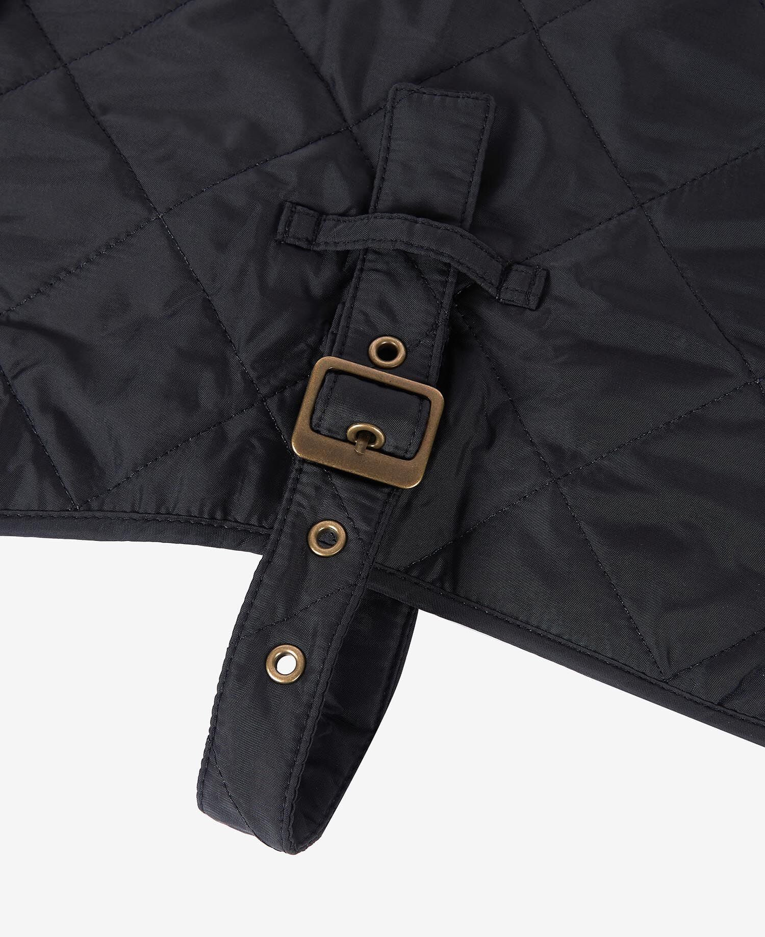 Quilted Dog Coat Classic Black