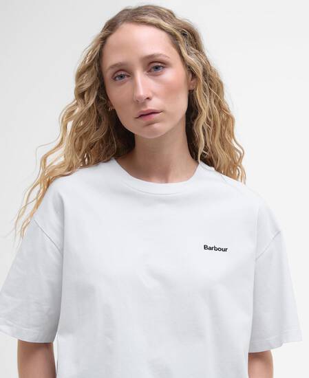 T-shirt oversize Jema White