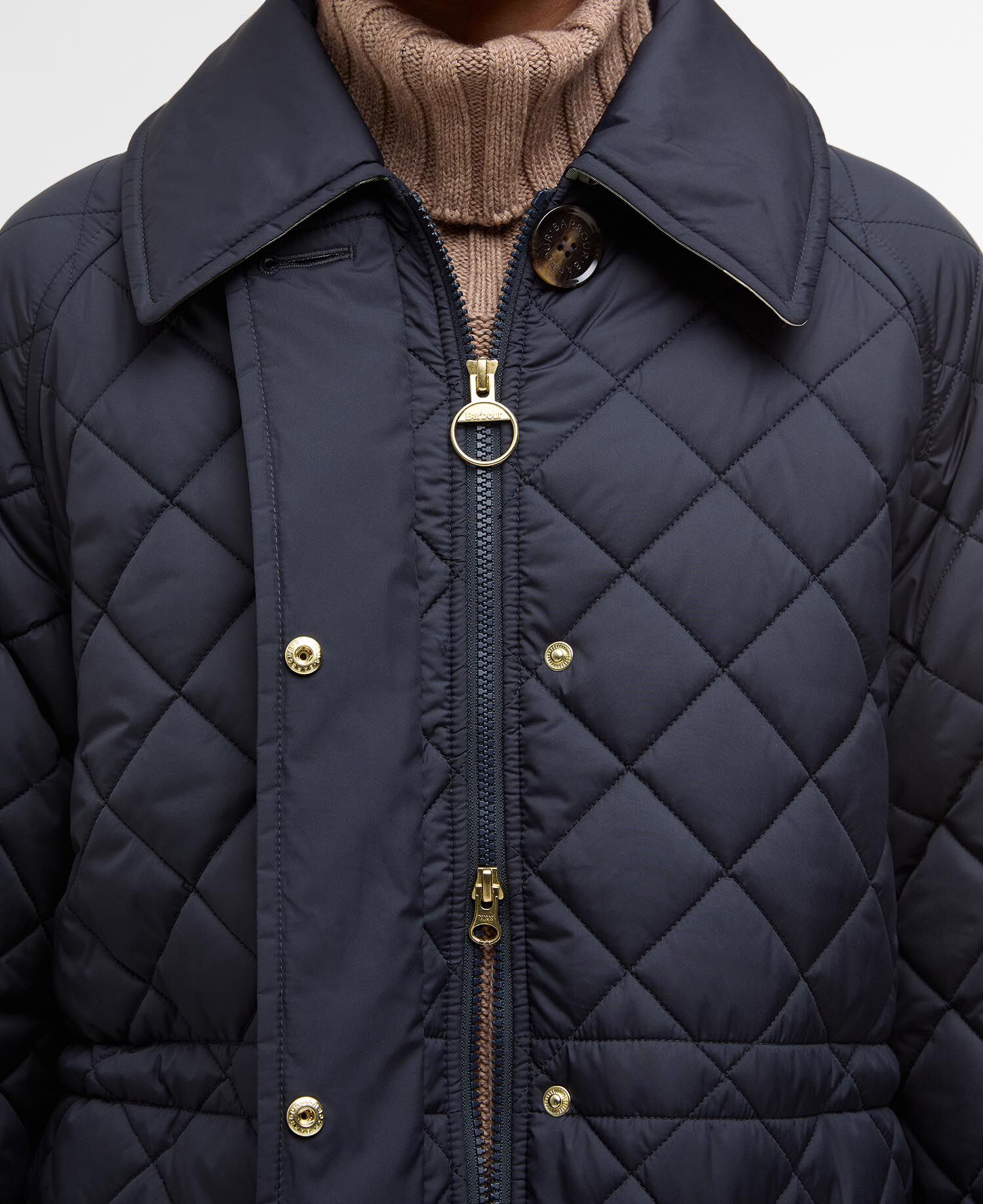 Giacca trapuntata Aishling Dark Navy/Ancient Poplar