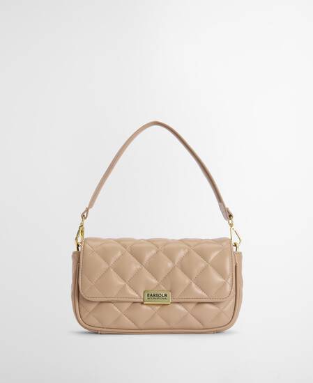 Soft Quilt Mini Soho Crossbody Bag Camel