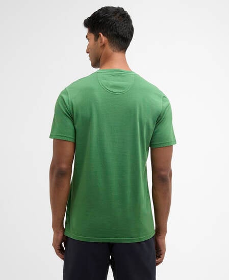 Washed Tartan T-Shirt Washed Green