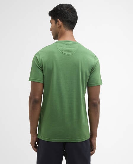 Washed Tartan T-Shirt Washed Green