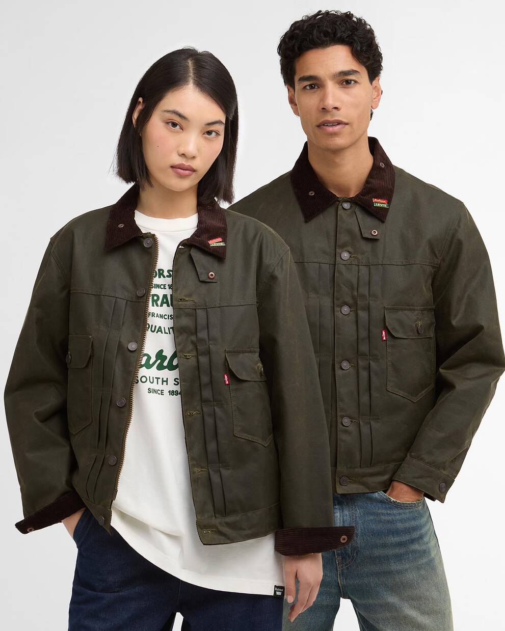 Barbour x Levi&rsquo;s&reg; Wachsjacke Type II