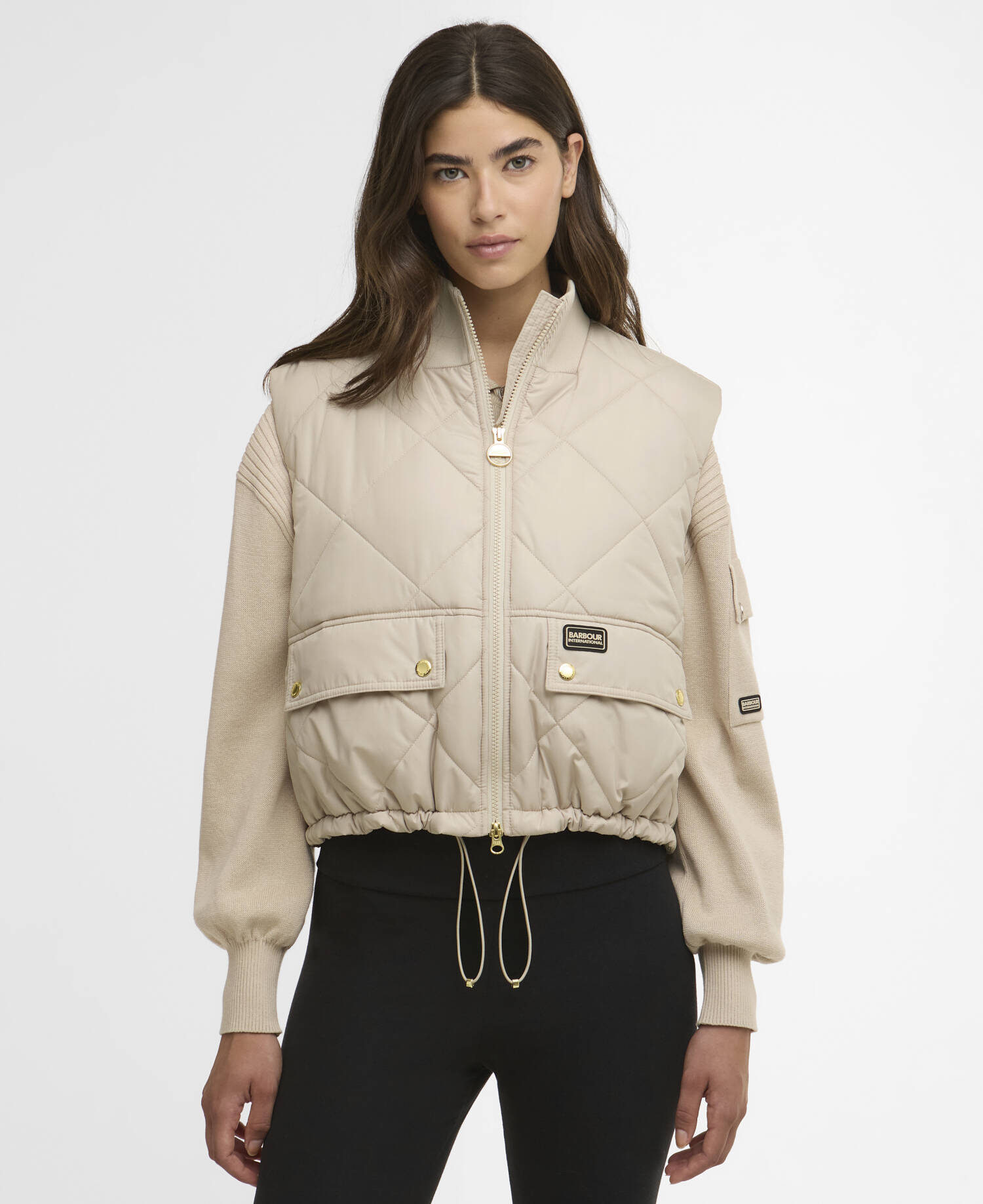Nia Gilet Cement image number 0